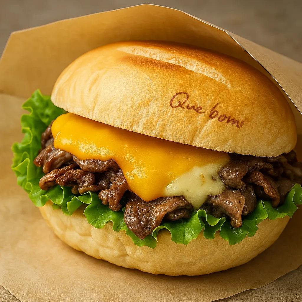 牛バラとチーズのサンドイッチ