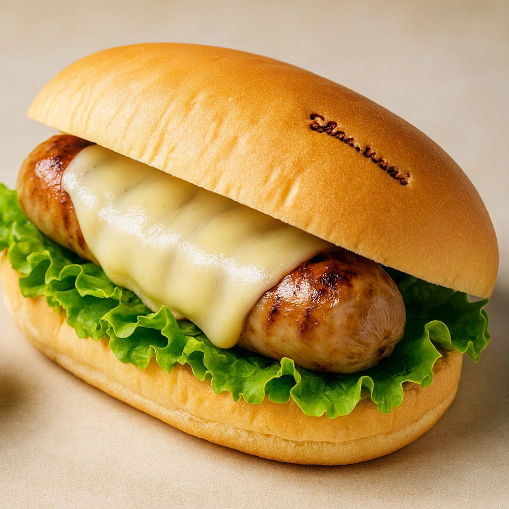 ブラジリアンソーセージのサンドイッチ